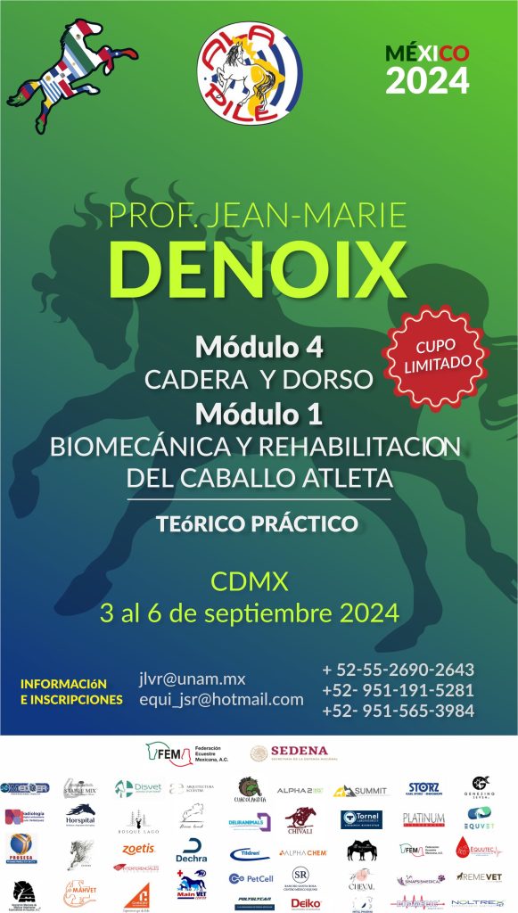 Prof. Jean-Marie DENOIX. ALAPILE MEXICO 2024